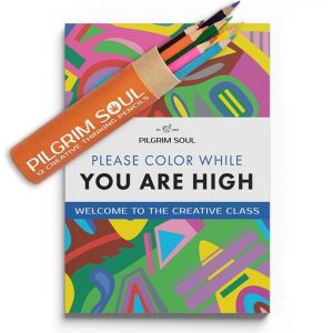 Mood Enhancing Coloring Book Vol. 2 Bundle (Col Vol 2 + Pencil)